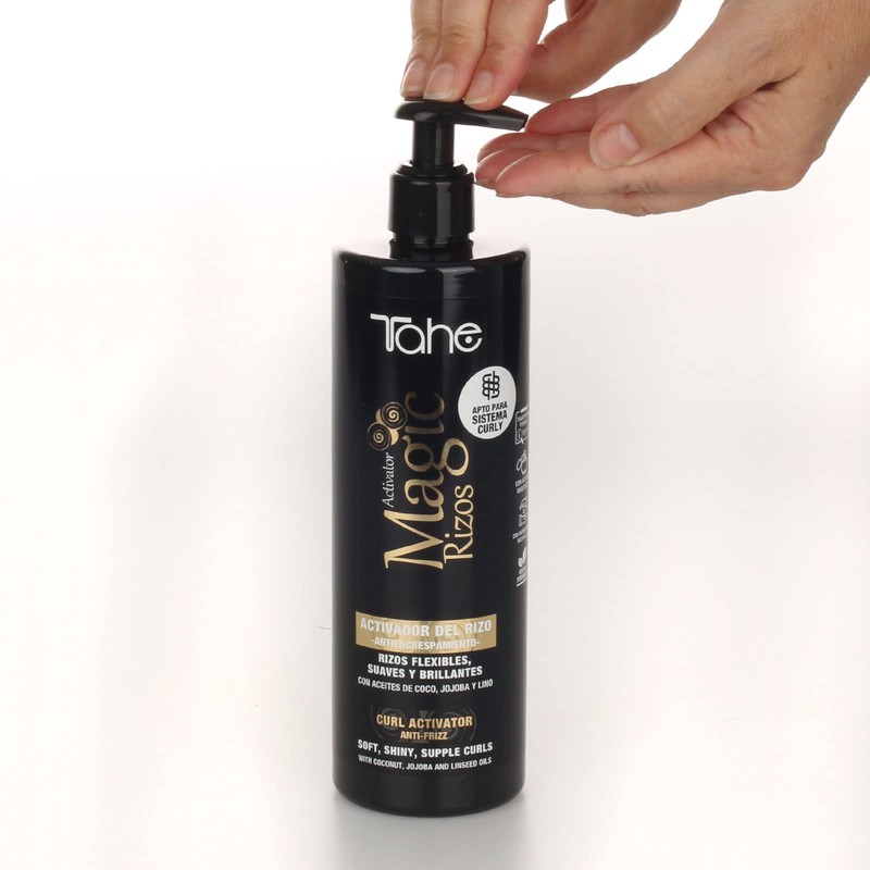 Tahe Magic Rizos Curl Activator Anti-Frizz Suitable for the Curly
