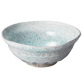 Banko Ware 18164 Pot Pot Medium, Approx. 6.3 inches (16 cm), Blue Rib, Made in Japan