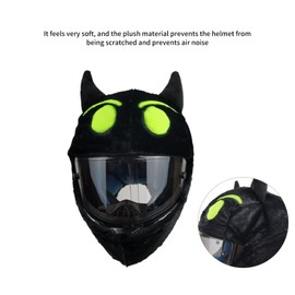 Motorcycle Helmet Cover, Funny Motorcycle Helmet Cover Sleeve, Motorbike Helmet Protective Cover for Full Face Helmets Men and Women (Demon)