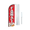 R and R Industries Farmacia Flag Sign With Complete Hybrid