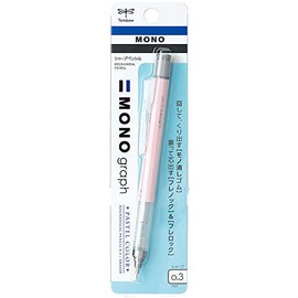Tombow Mechanical Pencil Monograph Pastel Color 0.3mm Coral Pink DPA-137D