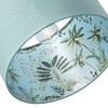 Unique and Modern Jungle Print Duck Egg 12" Lampshade with