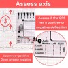 1Pc ECG 7 Step Ruler, ECG 7 Step Ruler for