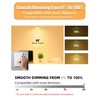 MASTERY MART 5.5W Dimmable GU10 LED Light Bulbs, 2700K Soft