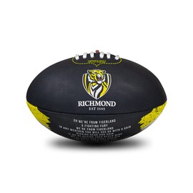 Sherrin AFL Richmond Tigers Song Football, Size 2