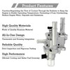 Upgraded Full-Aluminum Engine Coolant Thermostat Housing Assembly with Heater Inlet