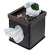 MyGift Deluxe Tissue Box Cover, Modern Wall Mount or Countertop