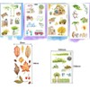 72 Sheets Scrapbooking Stickers Leaves Flowers Animals Sticker Sheets Stickers