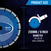 Mexco GPX10 General Purpose Concrete Diamond Blade, Cutting Disc for
