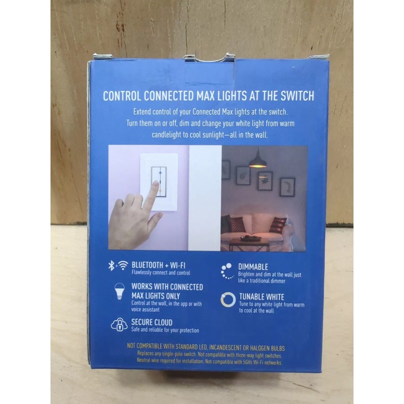 Cree Connected Max Smart In-Wall Dimmer & Tunable Controller For