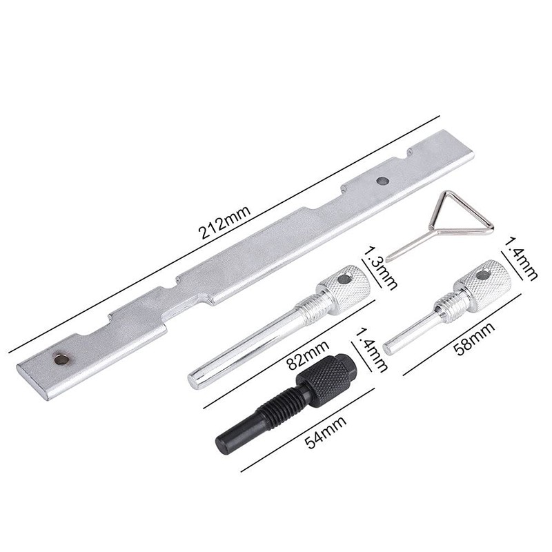 Timing Tool Kit, 5 Pieces Engine Camshaft Camshaft Locking Tools,