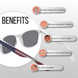 Got Shades Wholesale Bulk Unisex 80's Retro 100% UV Sunglasses for Adults - 10 Pack - w/Flex Hinges