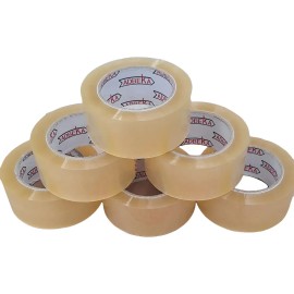 Cinta Adhesiva Empaque Transparente Adbeka 48mm X 150 6 Pzas