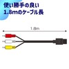 Allone GRG-FCSAVC SFC NEWFC N64 GC Stereo AV Cable Black