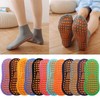 Factory Direct Non-Slip Yoga & Trampoline Socks with Rubber Grip (Adults, Sizes 35-42) Light Orange 20ea