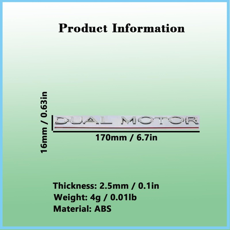 XTnueotr 3D Plaid Badge Sticker Emblem Decor fit for Model