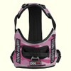 Dogline Quest No-Pull Dog Harness with Custom Reflective Removable Patches