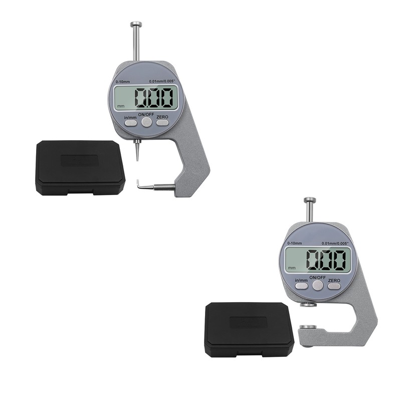 Digital Thickness Gauge LCD Display Electronic Caliper Measuring Tool 0-10mm