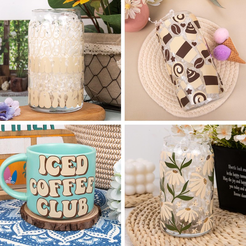 TECKWRAP Permanent Adhesive Vinyl 12" x 10ft, Matte Beige