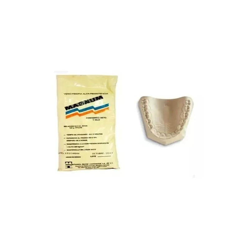 Deposito Dental Cadereyta Yeso Piedra Magnum 1k