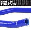 CRODESSIGN Upper Lower Radiator Coolant Hose Compatible with Chevy Silverado