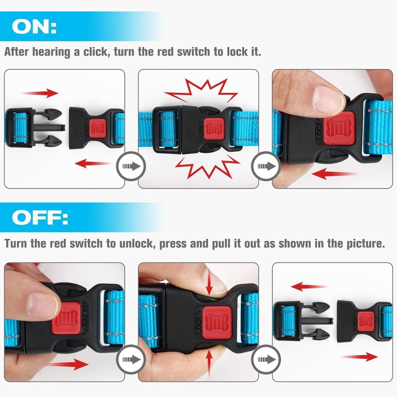 Joytale Martingale Collar for Dogs, Reflective Heavy Duty for Safety,