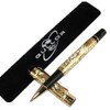 Gullor Advanced Rollerball Pen Jinhao 5000 Apricot and Gold Dragon