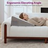 Wedge Pillow with Foam Top for Sleeping,Reading and Rest, 8