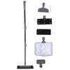 5 in 1 Aquarium Fish Tank Brush Long Handle Cleaning