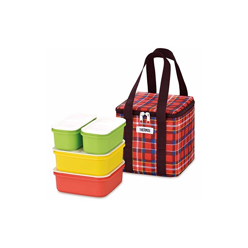 Thermos Lunch Box Family Fresh Lunch Box 2.7L Red DJF-2800