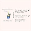 50Pcs Baking Stickers Funny for Water Bottles Baking Laptop Decals,