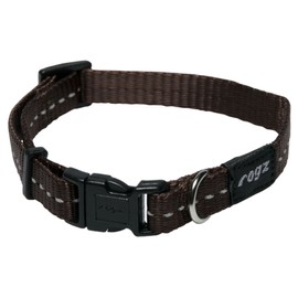 Rogz Utility Small 3/8-Inch Reflective Nitelife Dog Collar