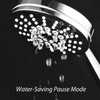 AirJet-300 High Pressure Luxury 6-setting Hand Shower with High-Velocity Flow