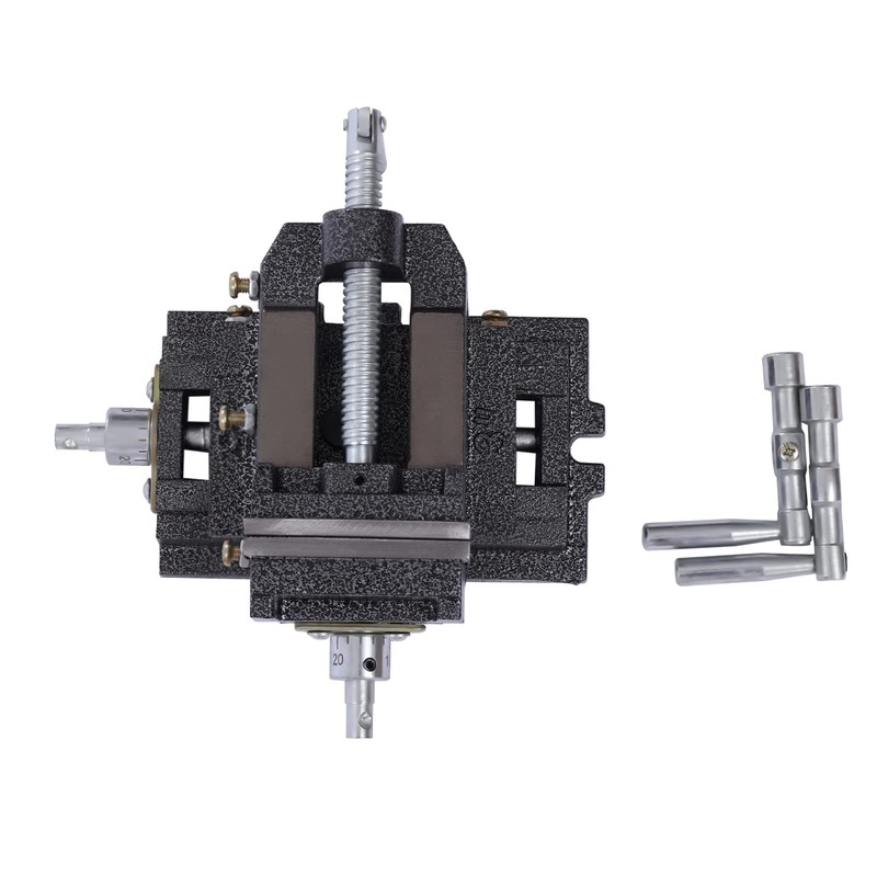 Drill Press Vise High-Grade Cast Steel Bench Clamp 2 Way