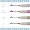 Sunstar Stationery S4540743 Water-Based Pen, Twin, 2-Color Line Pen, Set