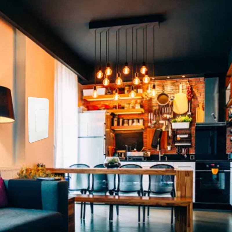 Wireless Light Switch 1 Gang Auto Power Generating AC 110‑230V