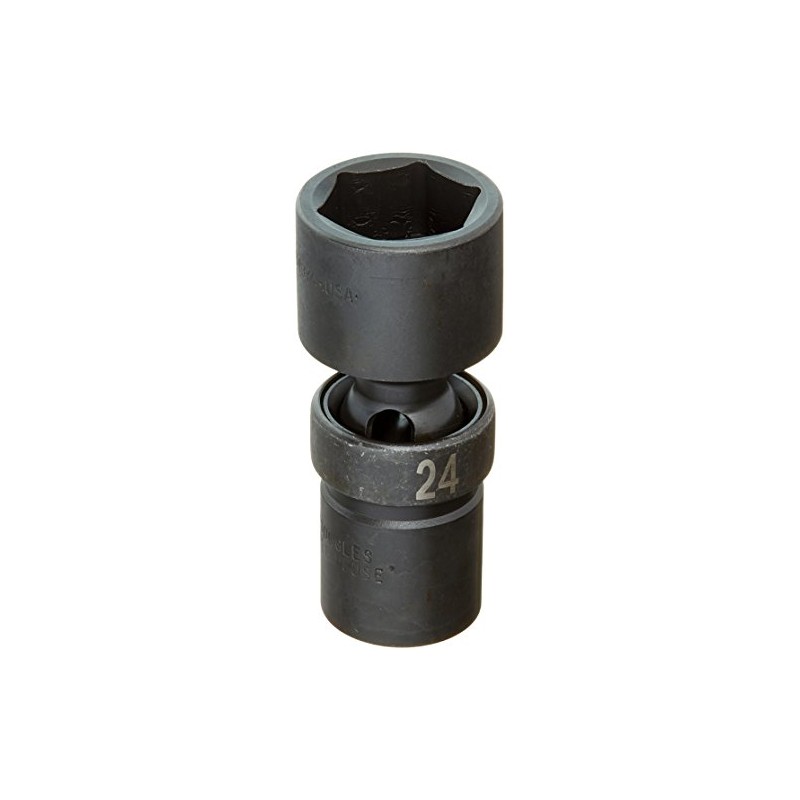 SK Tools USA 1/2" Drive, 24MM, 6 Point, Standard Swivel
