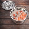 LIFKOME Boiling Pot Stainless Steel Camping Pot with Lid Lifter