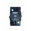 Mechanical Products MP 80 Amp Circuit Breaker 30 VDC Ignition Protected Surface Mount Waterproof RV
