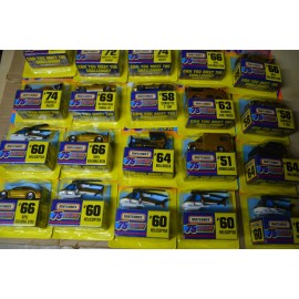 Matchbox Set of 4 different 1997 GOLD Matchbox 75 Challenge blind box