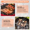 Grill Mesh Mat Set 5 Barbecue Grill Accessories Reusable Non-Stick