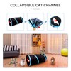 Andiker 5-Piece Cat Play Set: Collapsible Cat Tunnel & 4