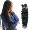 Czrleaty Human Braiding Hair Wet and Wavy Bulk Human Hair