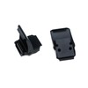 MY MIRONEY Concealed Toggle Latch Clamp Black Draw Buckle Latch