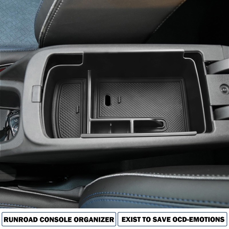 RUNROAD Center Console Organizer Tray Compatible with 2024 2025 Chevy