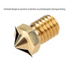 5pcs CHT V6 3D Printer Nozzle 3 Hole High Flow