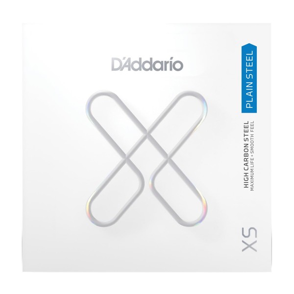 D'Addario Guitar Strings - XS Plain Steel - Single Guitar