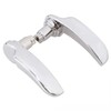 XMMT Chrome Saddlebag Latch Lid Lifter Handle Lever for Harley