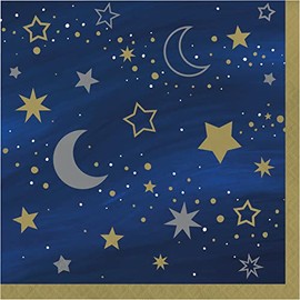 Trendware Starry Night Napkins, 48 ct