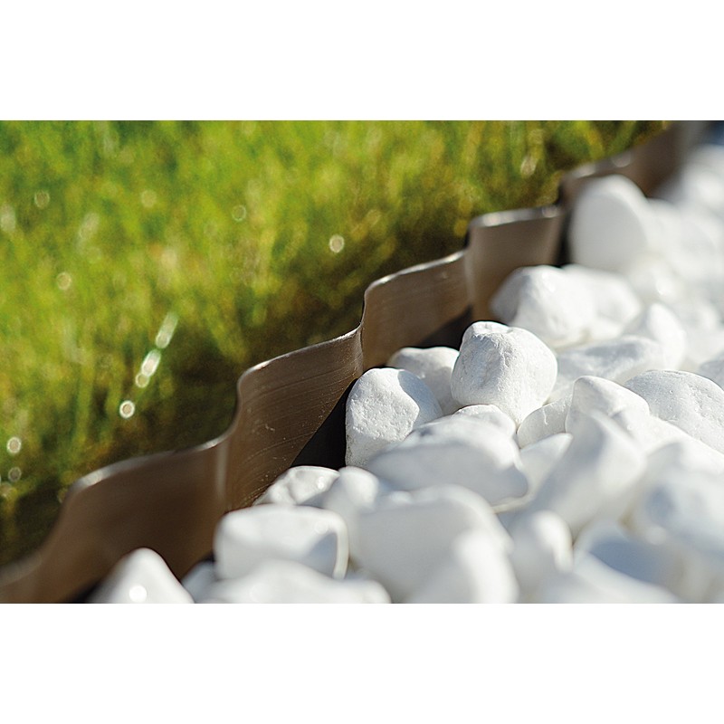 Flexible Garden Lawn Grass Edge 9m x 100mm Dark Green